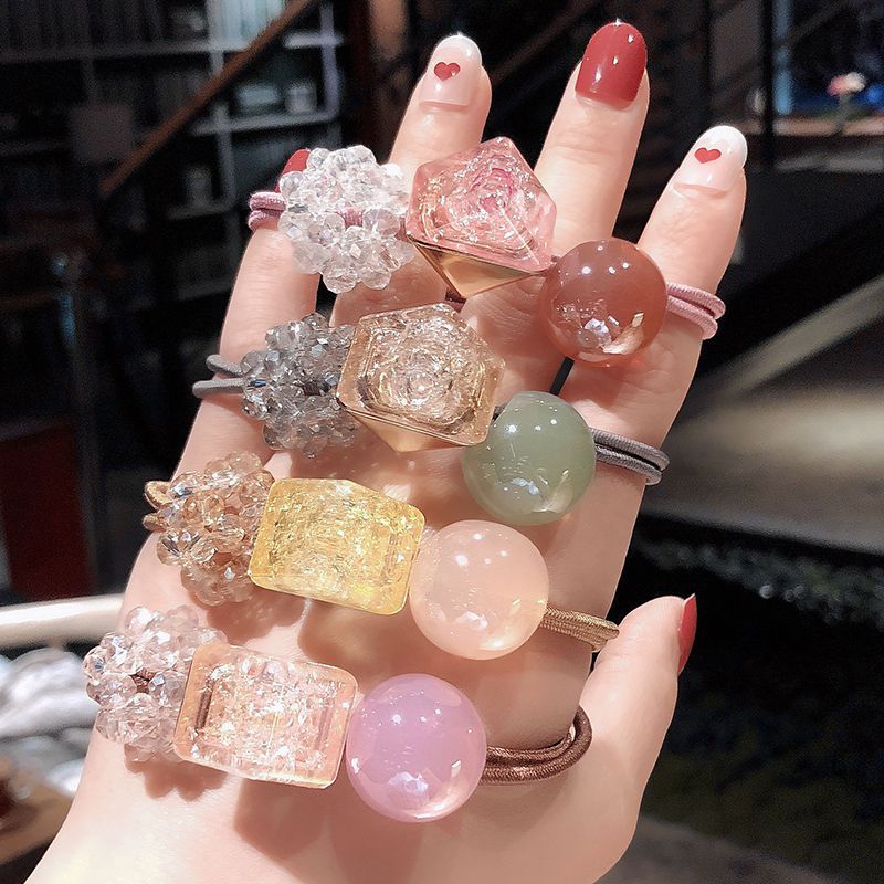 RUB-006 ยางรัดผมแฟชั่นสไตล์เกาหลี (มี 4 สีให้เลือก)