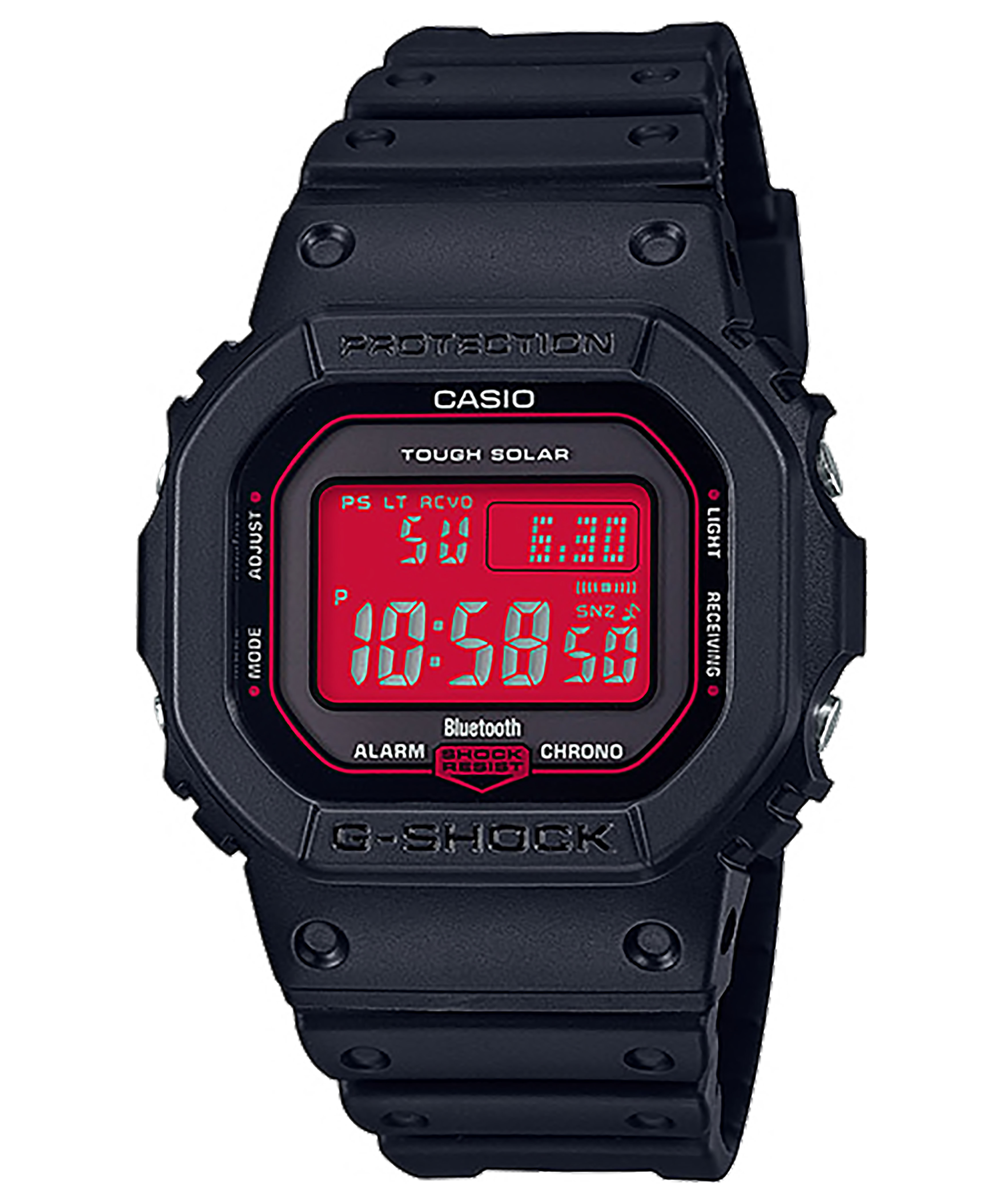 CASIO G-SHOCK รุ่น GW-B5600AR-1DR สีดำ แดง สินค้าใหม่ ของแท้ รับประกันศูนย์ CMG