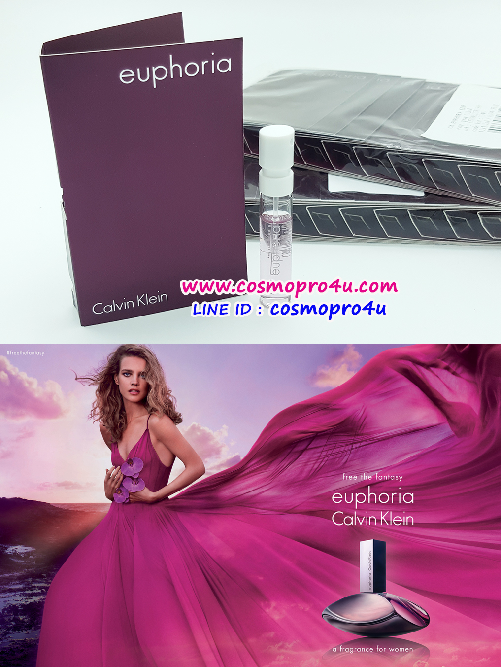 น้ำหอมvial Calvin Klein ck Euphoria EDP หลอดหัวสเปรย์ 1.2ml คาลวินไคลน์ ยูโฟเรีย น้ำหอมผู้หญิง กลิ่นใหม่ไม่ซ้ำใคร ดูลึกลับน่าค้นหา หอมหวานเซ็กซี่