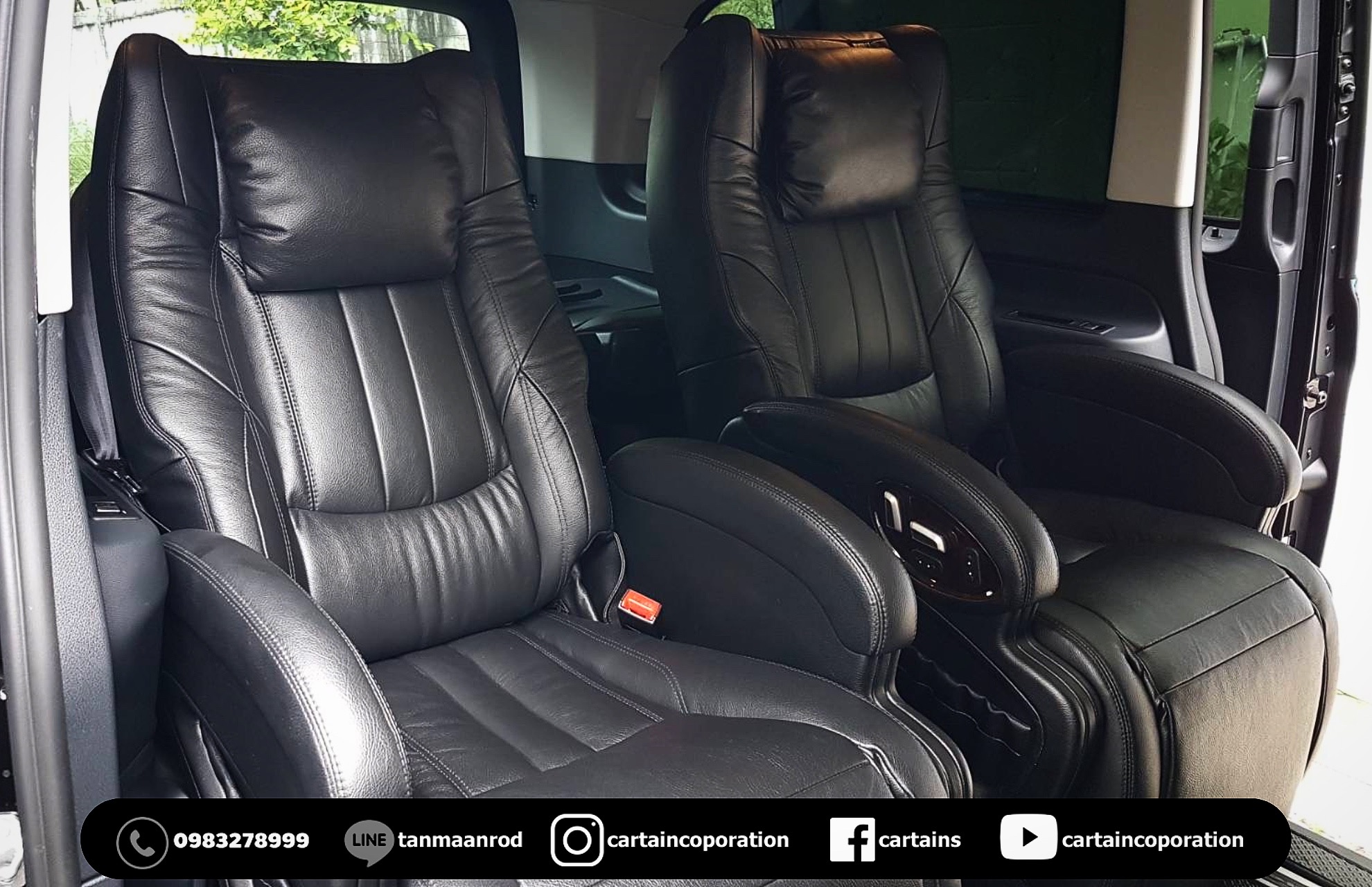 แต่ง Benz Vito เบาะVIP ระบบไฟฟ้า