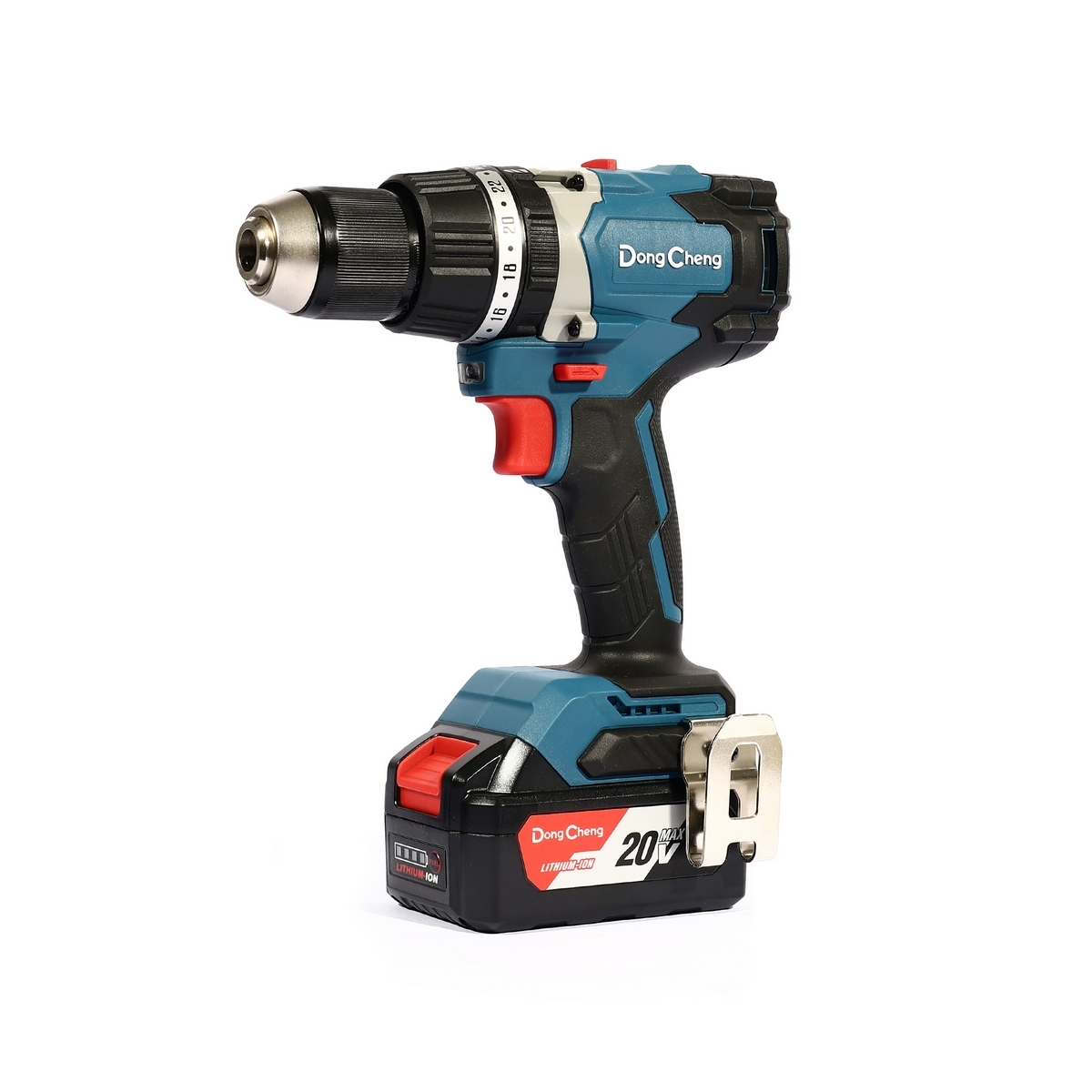 DONG CHENG DCJZ03-13 (TYPE DM) สว่านไขควงไร้สาย 20 โวลต์ 3ระบบ แรงบิด120 Nm. BL motor