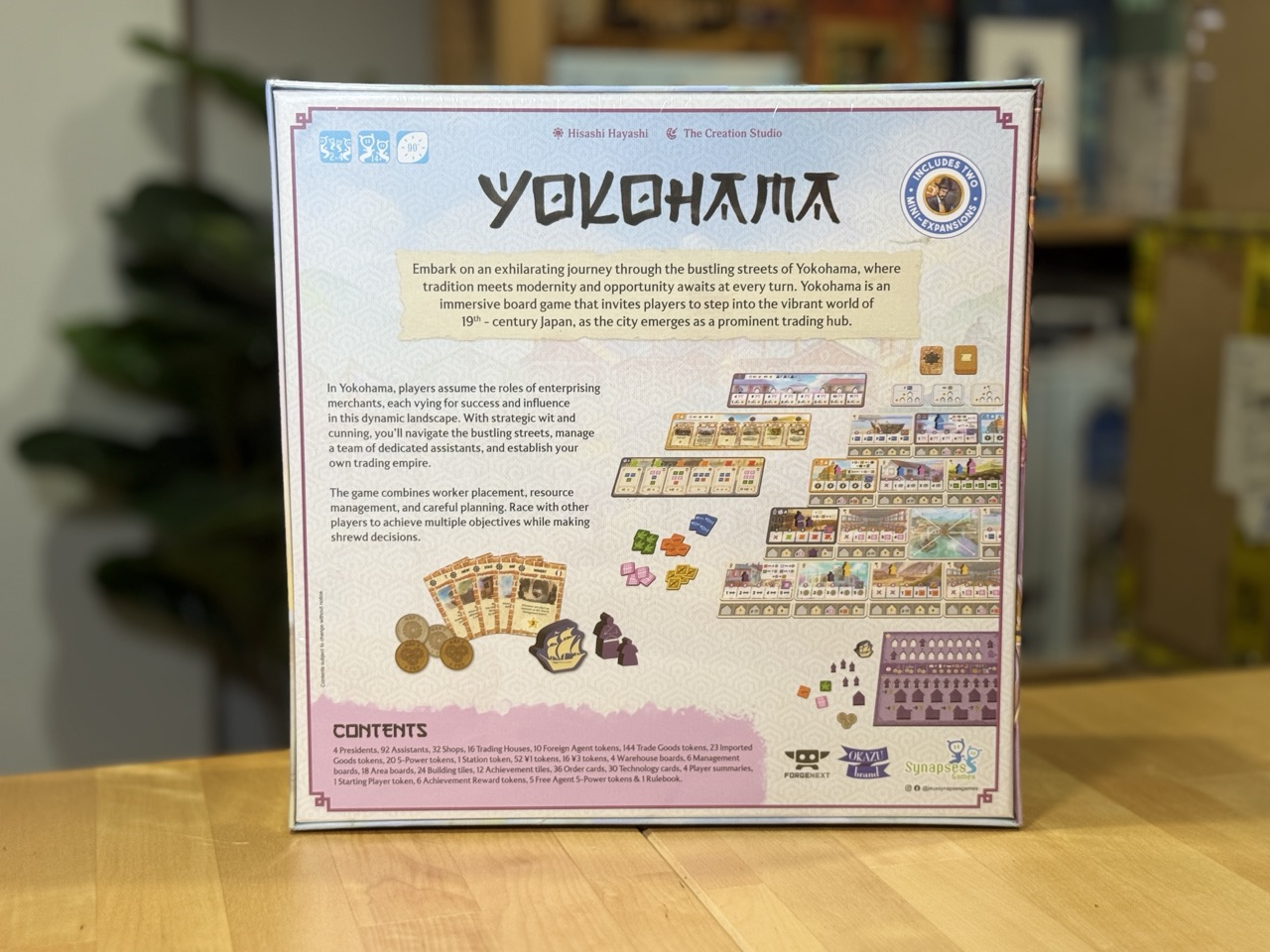 YOKOHAMA 2024 Edition +Premium Tokens บอร์ดเกมของแท้
