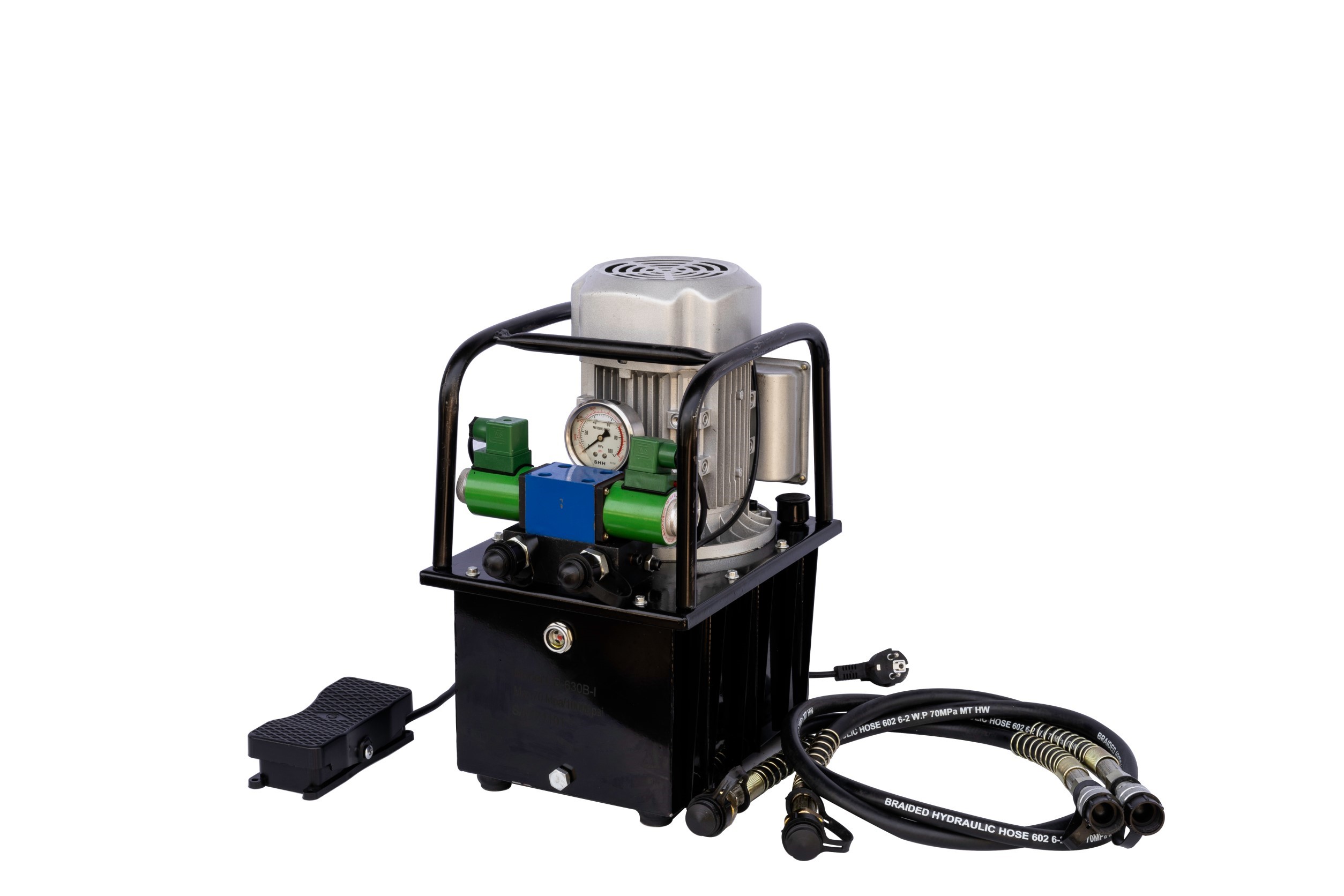 ปั๊มไฮดรอลิคแบบไฟฟ้า(Double-acting)ขนาด700bar/10000psi