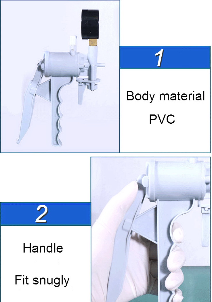 ปั้มสุญญากาศแบบมือพร้อมมานอมิเตอร์