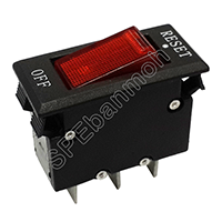 โอเวอร์โหลดสวิทช์ 10A 250V (Overload) KGZ-06-10N