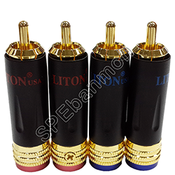 หัวปลั๊ก RCA LITON RCA-LT-006 หัวปลั๊ก RCA LITON (RCA Plug)