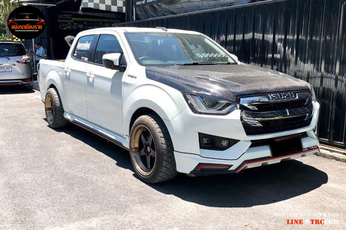 ชุดแต่งสเกิร์ตรอบคัน EXTREAM สำหรับ ALL NEW D-MAX 2020 (ตัวเตี้ย)