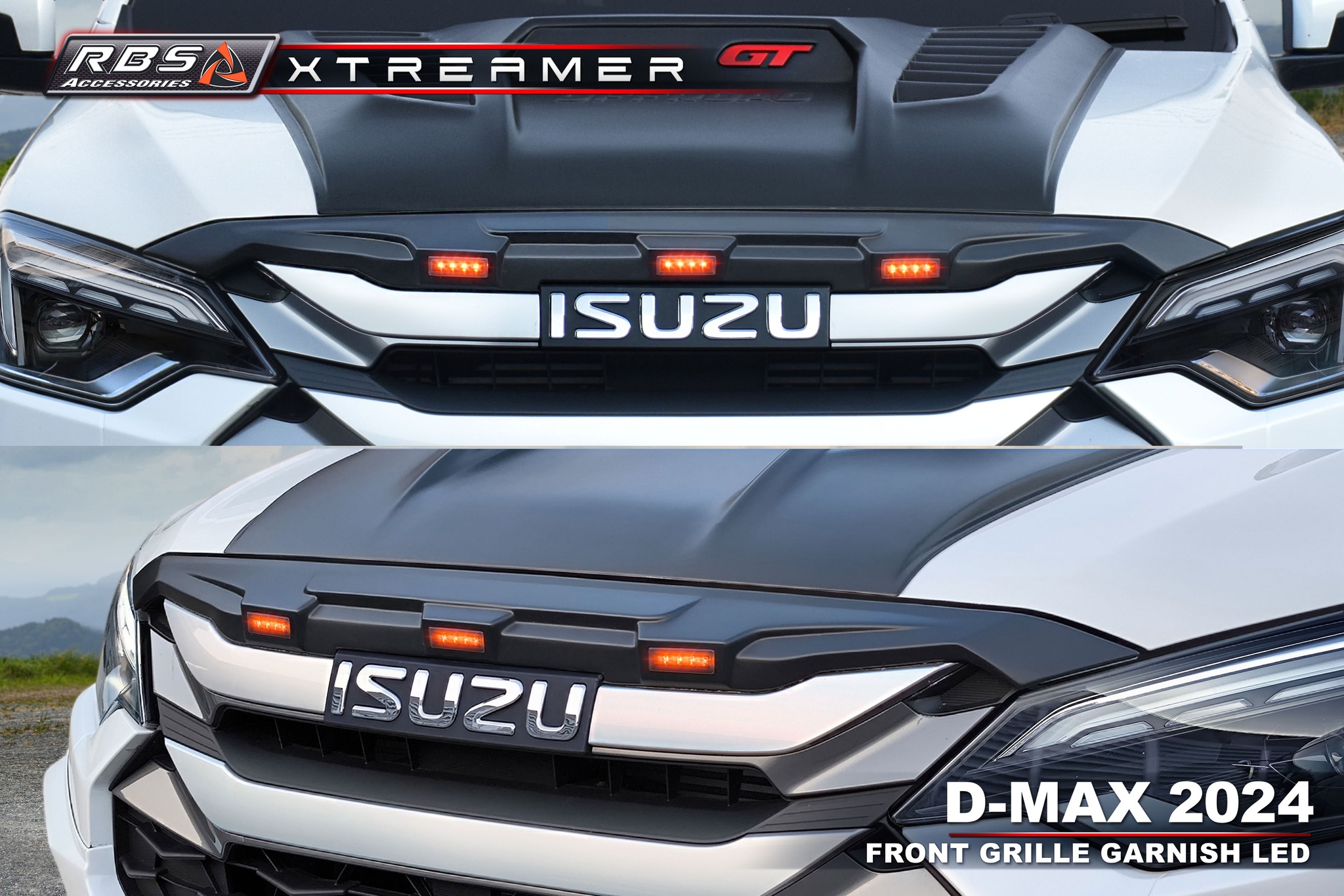 ชุดแต่งสเกิร์ตรอบคัน XTREMER GT สำหรับ ALL NEW D-MAX 2023 (ตัวสูง)