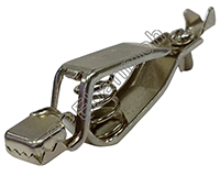 ปากคีบ สีดำ-แดง (Alligator Clip) AL-022