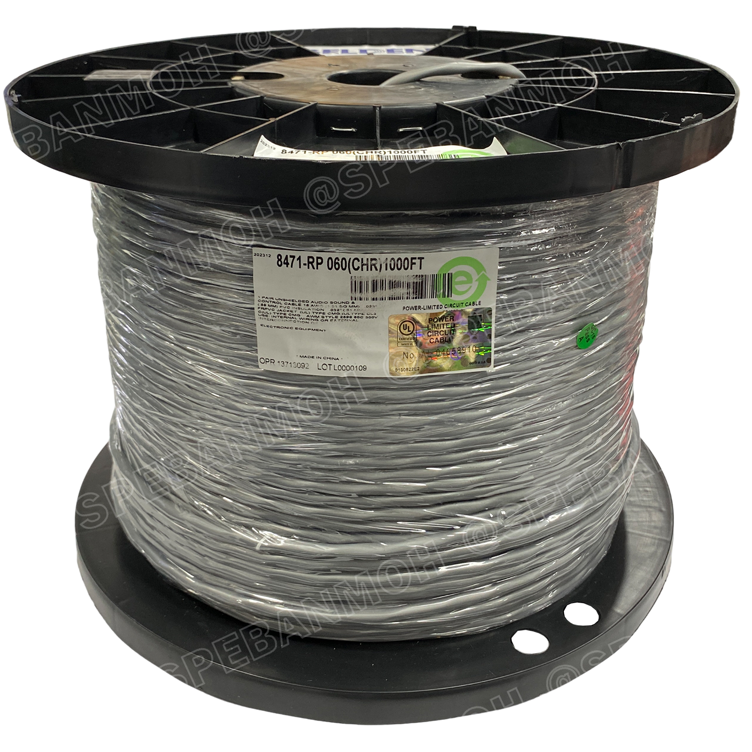 [ 1เมตร ] Belden 8471 สายลำโพงตีเกลียว 2CX16AWG 1.31 mm² Speaker Cable Belden Tinned Copper Wire ทองแดงเเท้เคลือบด้วยดีบุก คุณภาพสูง ป้องกันการกันกร่อน ไม่เป็นขี้เกลือ Audio Speaker Cable ทองแดงเคลือบดีบุก ฉนวน PVC High Conductivity Speaker Cable 1 Pair
