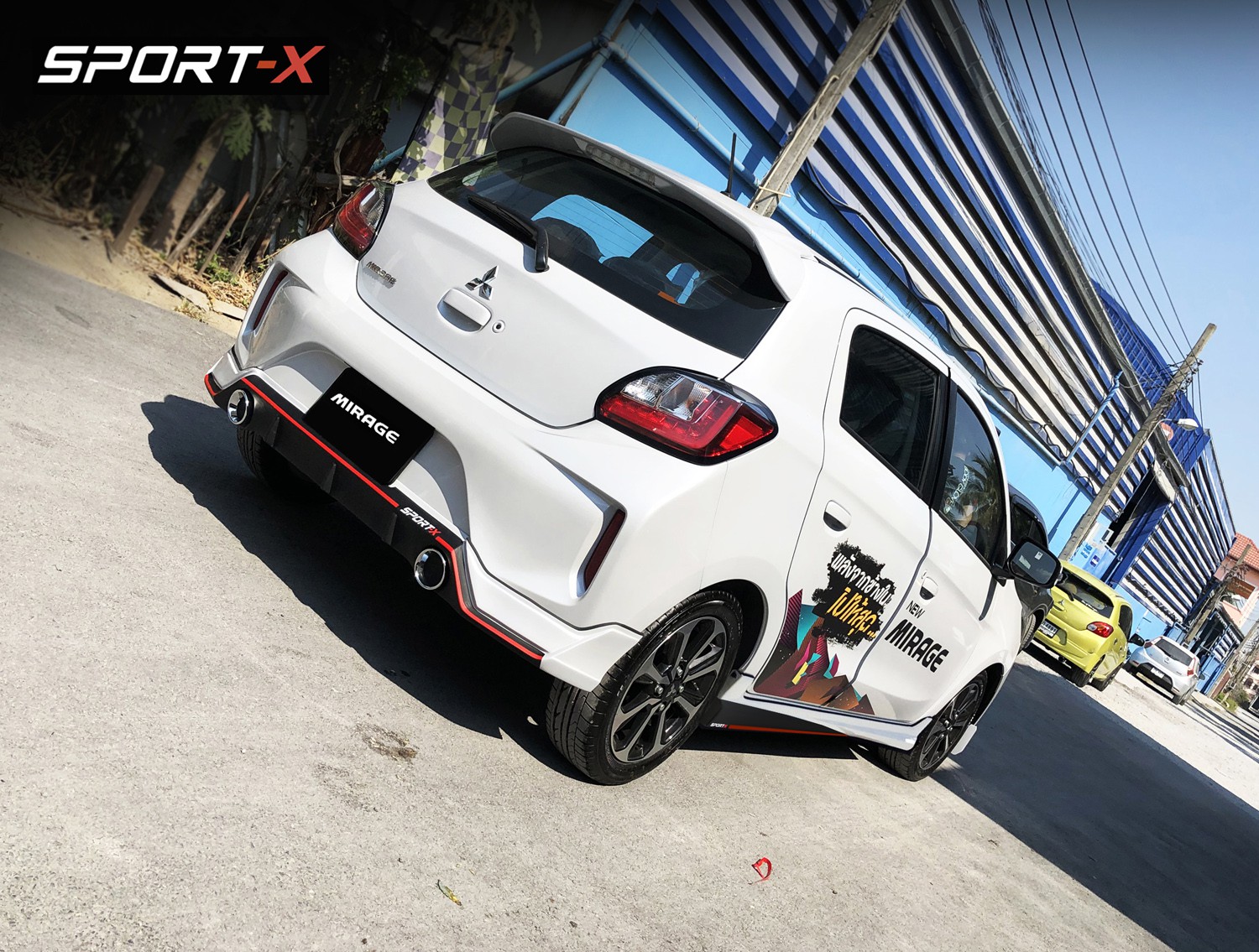ชุดแต่งรอบคัน SPORT X MIRAGE 2020