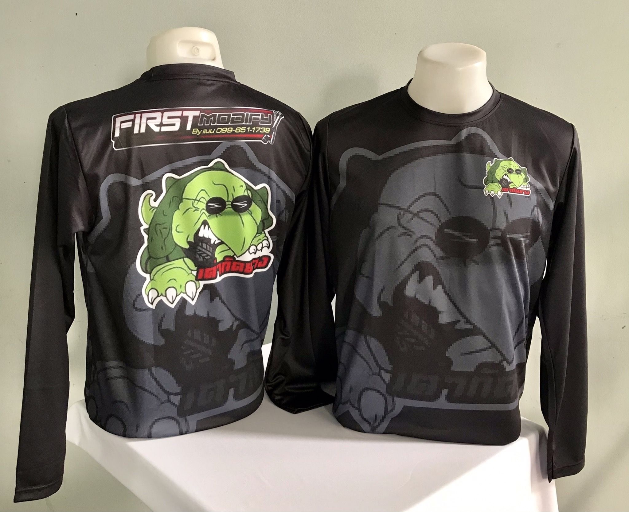 รับผลิต เสื้อพิมพ์ลาย แขนยาว