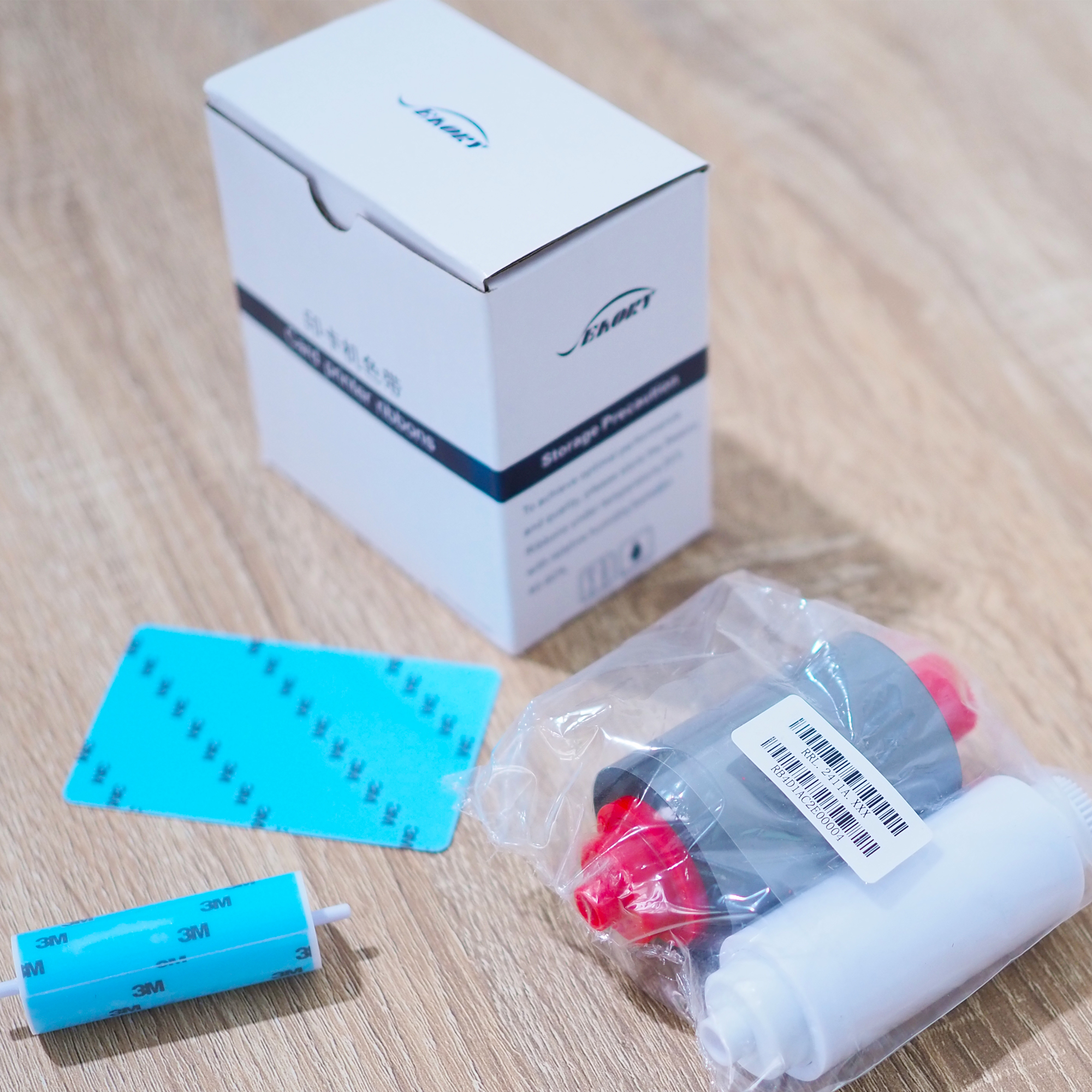 Seaory BXR.21112.GBZ ริบบอนสี หมึกพิมพ์สี Full panel color ribbon YMCKO 300 Print ใช้สำหรับเครื่องพิมพ์บัตร Seaory S20 S21 S22 S22K Code GBZ