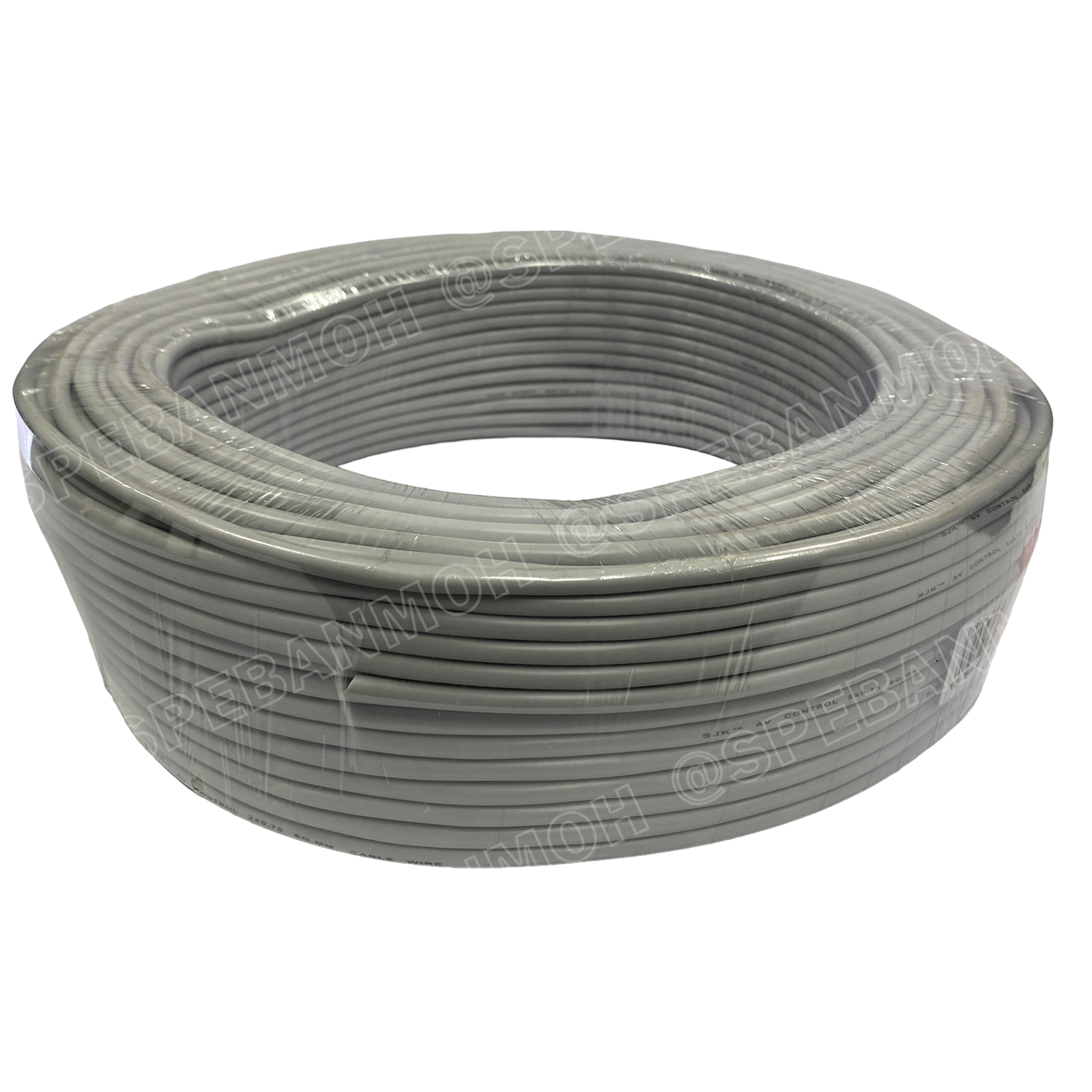 [ 100 เมตร ] SJK 2C x 0.75 Sq.mm. สายมัลติคอร์ 2 คอร์ Multicore Cable สาย AV Control Cable SJK สาย คอนโทรล 0.75 sq.mmm² Control Signal Power Control Cable Control Wire สายคอนโทรล สm. Multi Core Cable 0.75สายมัลติคอ สายสัญญาณ สายคอนโทรล เบอร์ 0.75 มม²