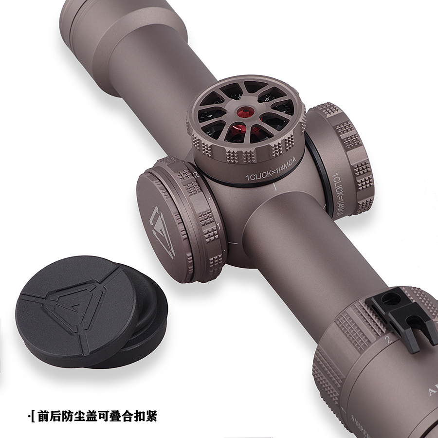 กล้องกันน้ำ กันกระแทก AIREUS HD 1-6X24 IR FFP เส้นเล็งขยายตามซูม มีไฟเส้นเล็ง