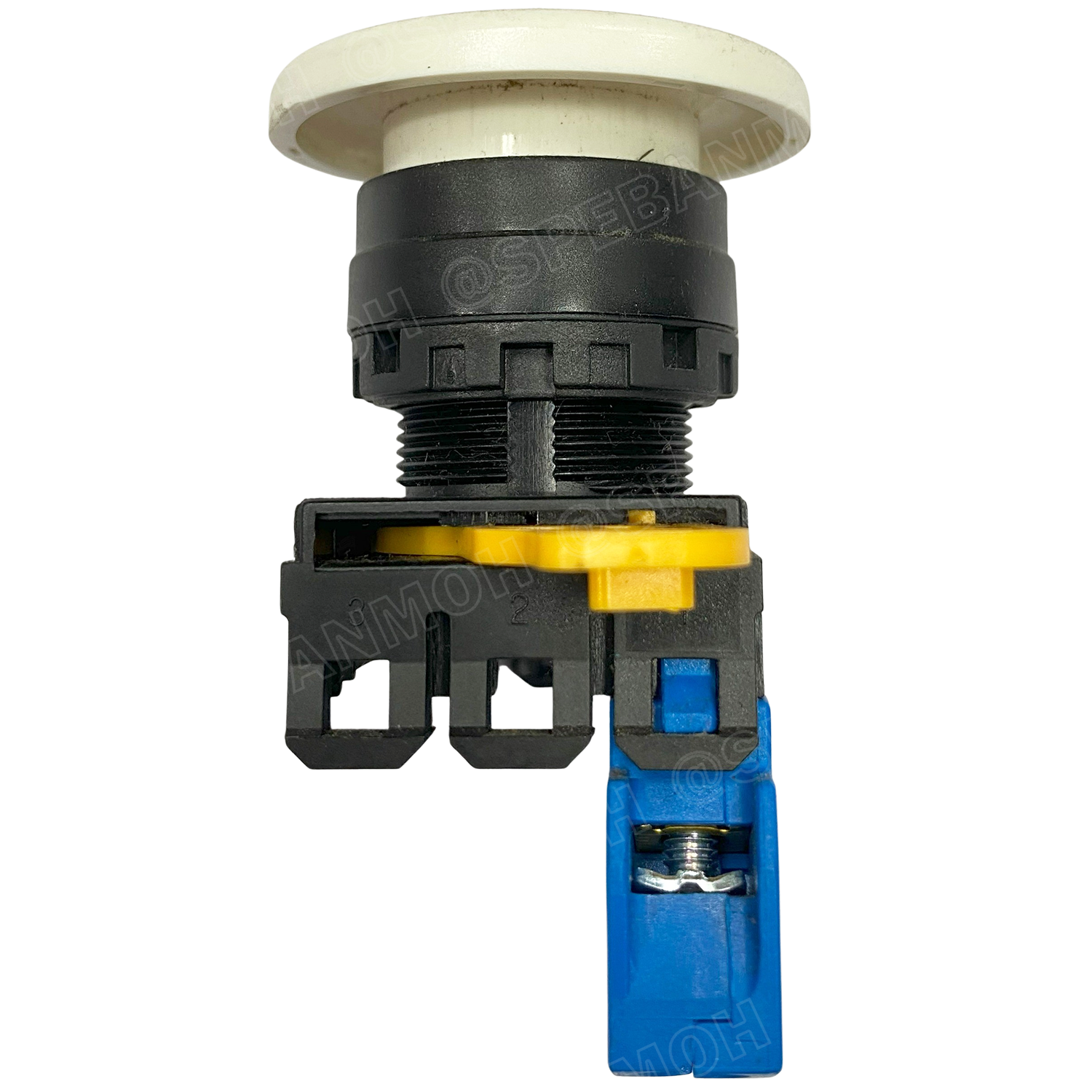 [ 1ชิ้น ] YW1B-A4E10 สวิทช์ กดติดกดดับ สีขาว White 1NO IDEC ไอเดค สวิทช์คอนโทรล 22mm Push Button Switch สวิทช์ไฟ กดค้าง Maintained สวิทช์กด คอนแท็คเสริม NO สวิทช์ไฟฟ้า 22 มิล Control Switches สวิทช์หน้าตู้ 22มิล