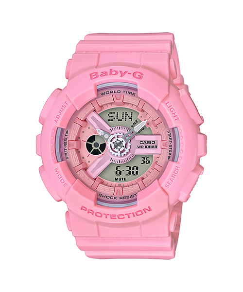 CASIO BABY-G รุ่น BA-110-4A1DR สีชมพู สินค้าของเเท้ รับประกันศูนย์ CMG