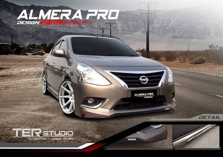 ชุดแต่งรอบคัน Drive 68 ALMERA 2014