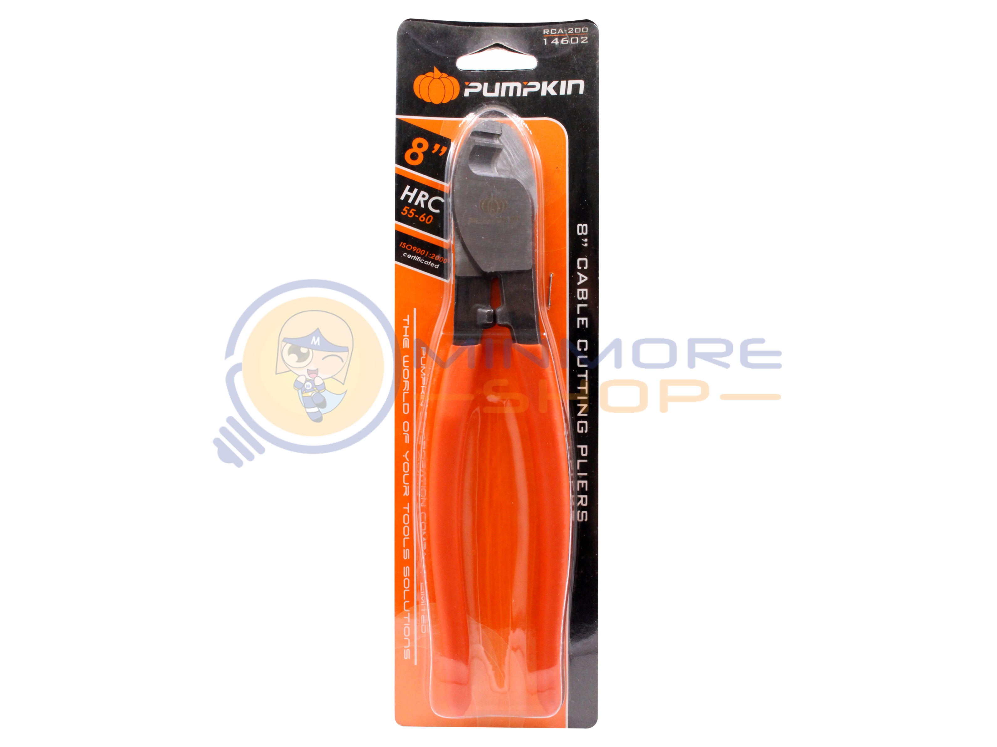 คีมตัดสายเคเบิ้ล 8 นิ้ว รุ่นRCA-200 14602 ยี่ห้อPUMPKIN
