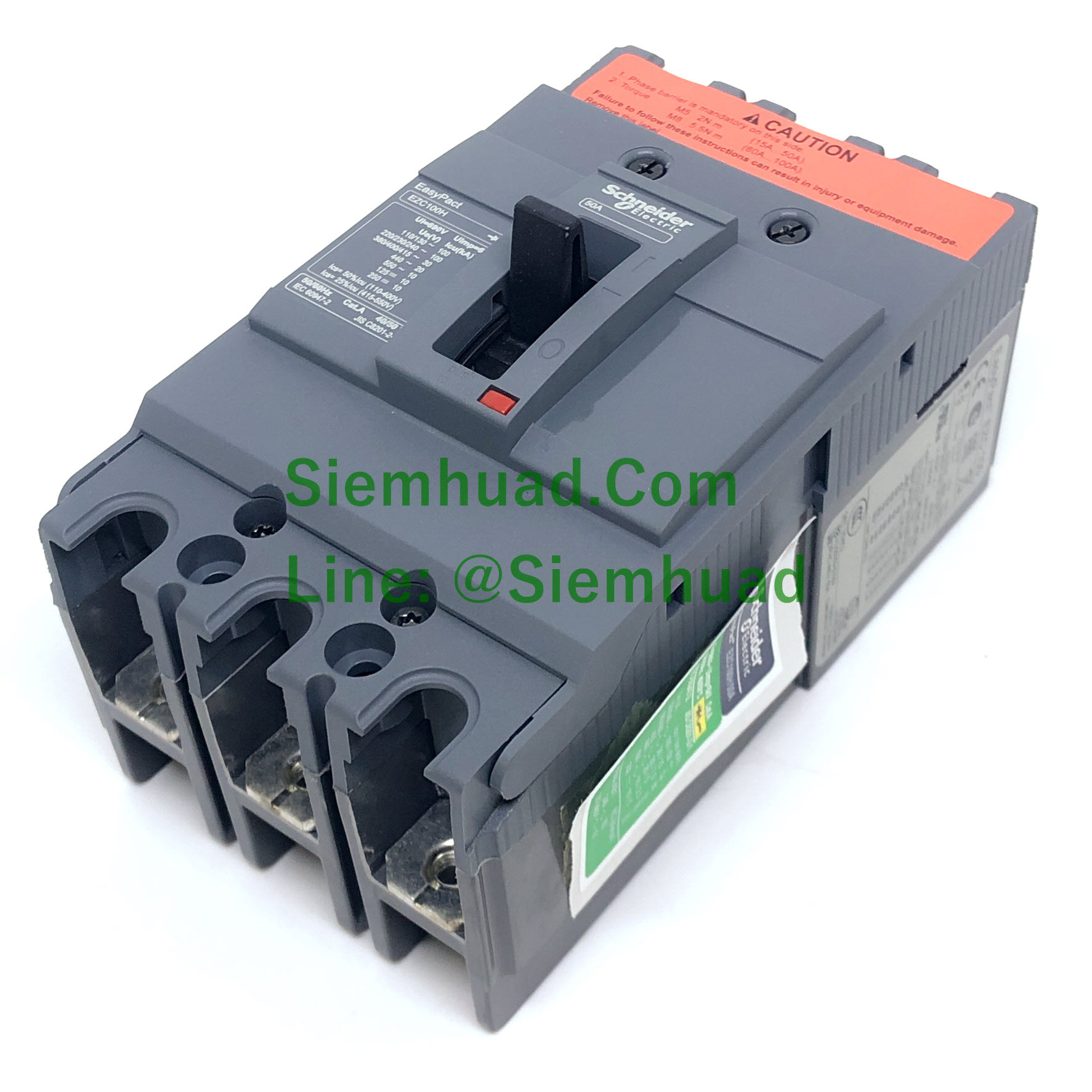 เมนเบรกเกอร์ EZC series / Molded Case Circuit Breaker (MCCB) & EasyBox (Schneider Electric, SQUARE D) , และ อุปกรณ์เสริมต่างๆ Accessories EZA series, EZE series, EZ4 series