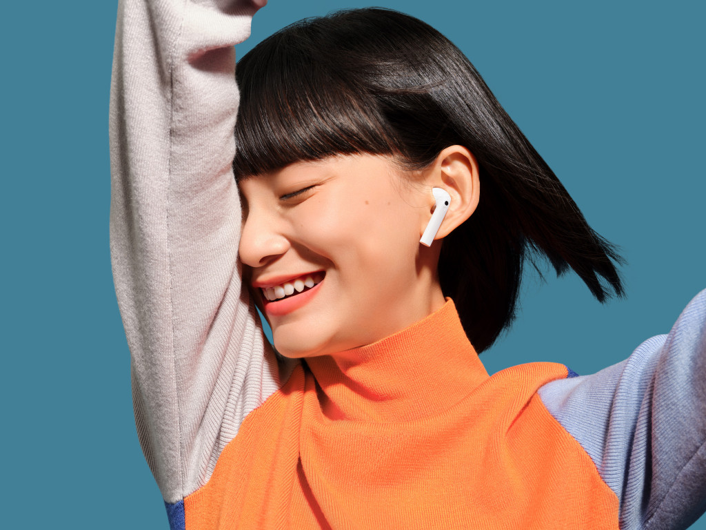 Xiaomi Redmi Buds 3 True Wireless Earbuds White เชื่อมต่อด้วย Bluetooth 5.2 กันน้ำระดับ IP54 สินค้ารับประกัน 1 ปี