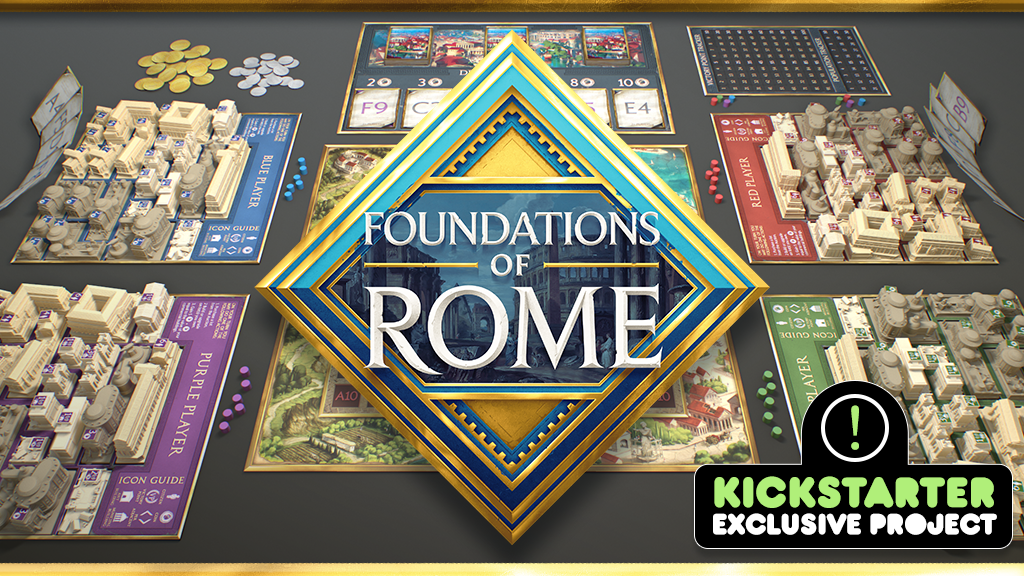 (Pre-Order) Foundation of Rome ALL-in (Kickstarter) บอร์ดเกมของแท้