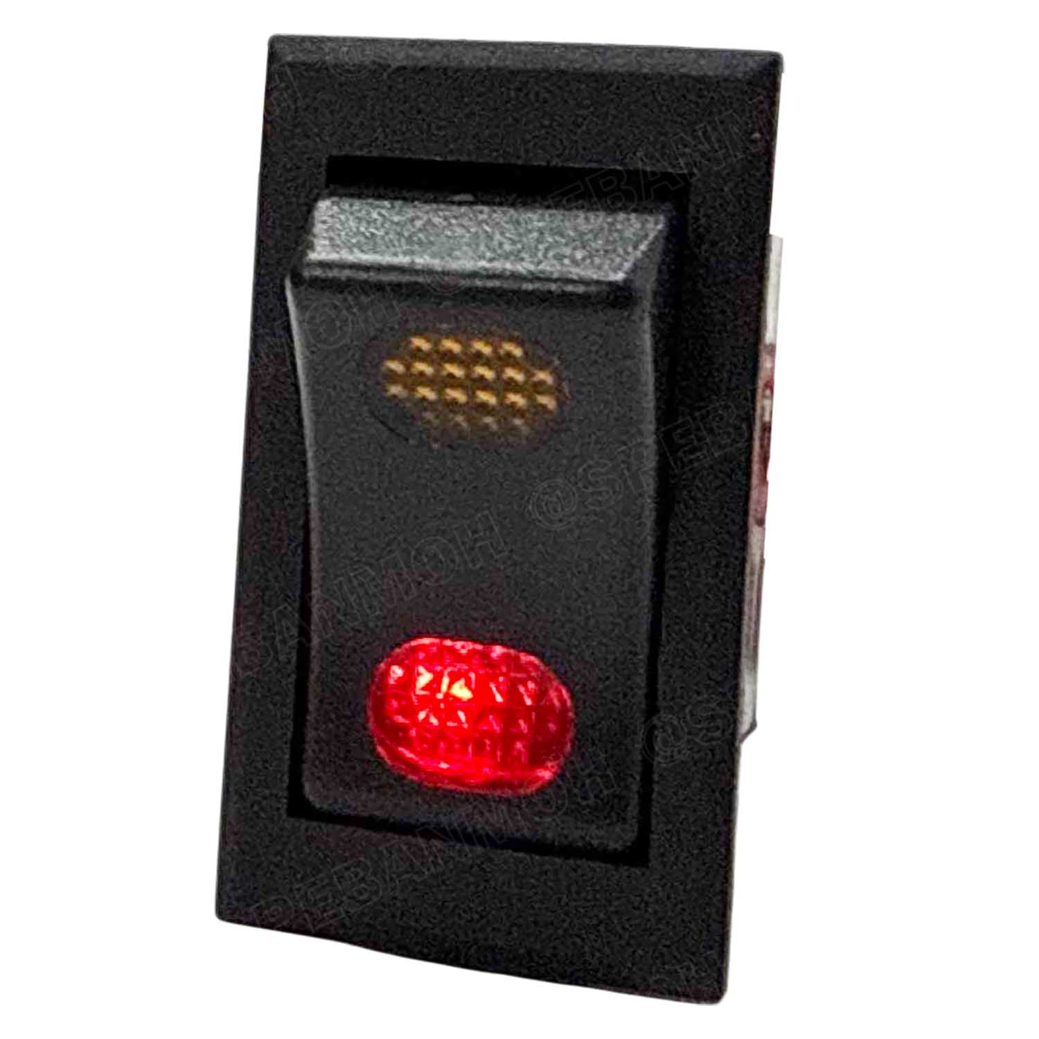 [ 1 ชิ้น ] KCD2-7-103N สวิทช์กระดก ON-OFF-ON ไฟจุด 12VDC 20A 24VDC 10A DC Rocker Switch Automotive Switch สวิทช์รถยนต์ สวิทช์ไฟ สวิทช์ ล็อคค้าง เปิดปิดเปิด สวิทช์ฺดีซี มีไฟ Point Lamp