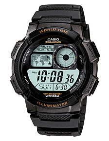 CASIO NORMAL รุ่น AE-1000W-1AV สีดำ สินค้าของเเท้ รับประกัน 1 ปี