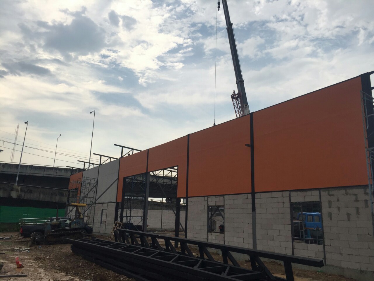 โกดังสำเร็จรูปHW-Hc 16x40x6.5m ปากเกร็ด-แจ้งวัฒนะ