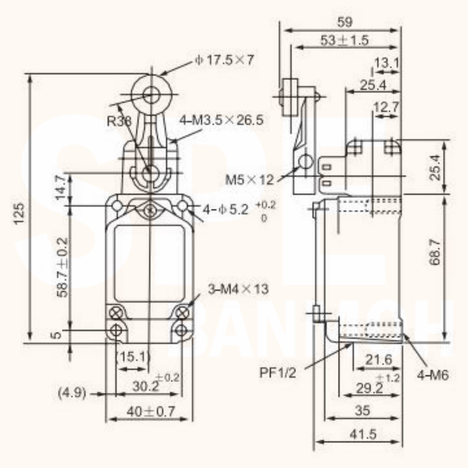 CWLCA2-2 ลิมิทสวิทช์ Limitswitch Limit Switch CWL CNTD ลิมิตสวิทย์ ก้านยาว ล้อสั้น ล้อยาว ล้องอ ล้อใหญ่ ก้านเข็ม ก้านสั้น ปุ่มกด ลิมิทสวิท CNTD COM NO NC กดติดปล่อยดับ Momentary On กดดับปล่อยติด Momentary Off กดติด ปล่อยดับ กดดับ ปล่อยติด Normally Open No