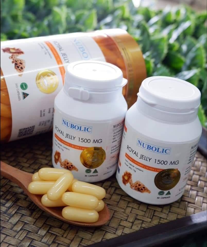 นมผึ้งนูโบลิค-Nubolic 30เม็ด 1500mg