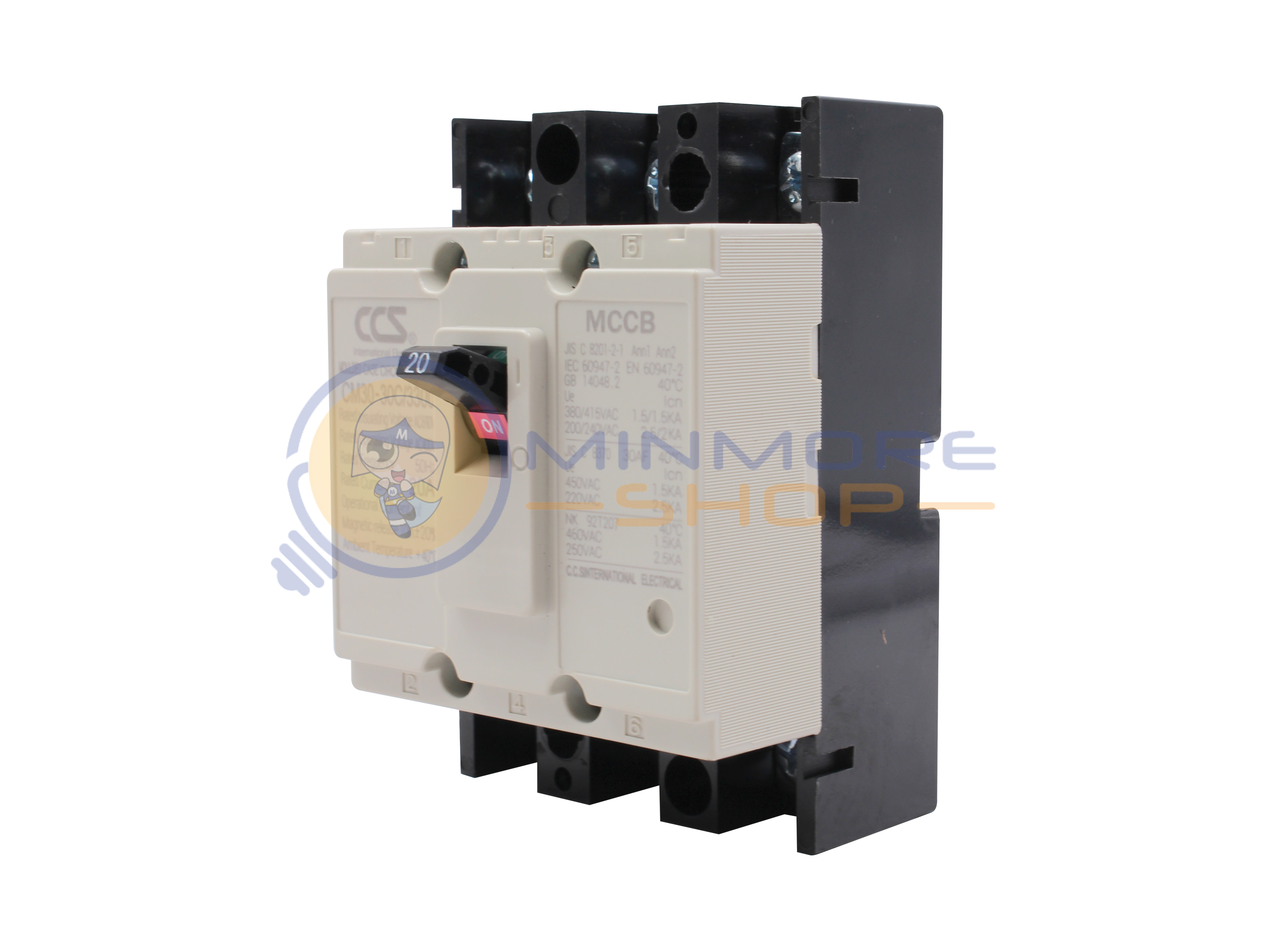 เบรกเกอร์ 3P (5A,10A,15A,20A,30A,) ยี่ห้อ CCS