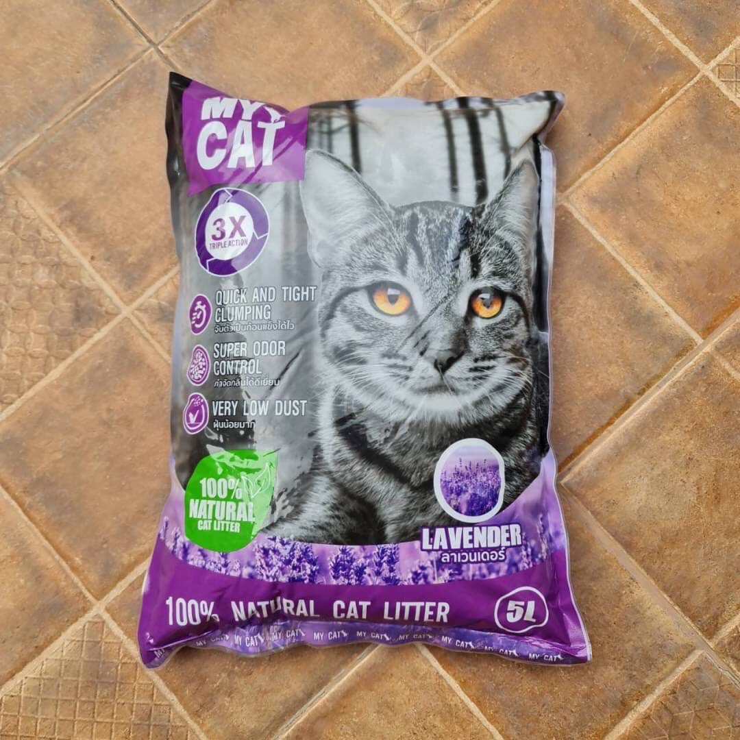 MY CAT ทรายแมว ปริมาณ 5ลิตร (ราคารวมส่ง)