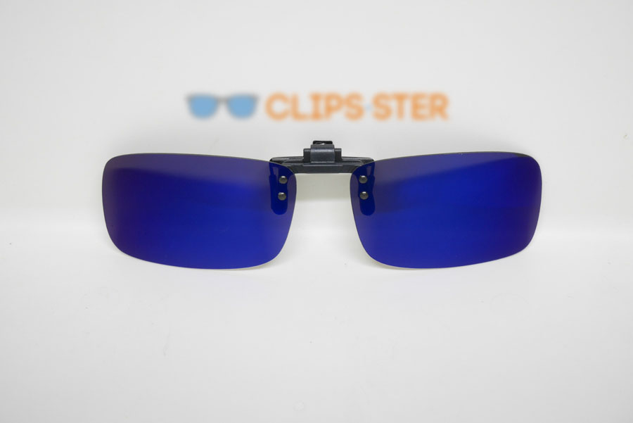 คลิปออนกันแดด Clipsster รุ่น Recster C เลนส์สีปรอทฟ้า
