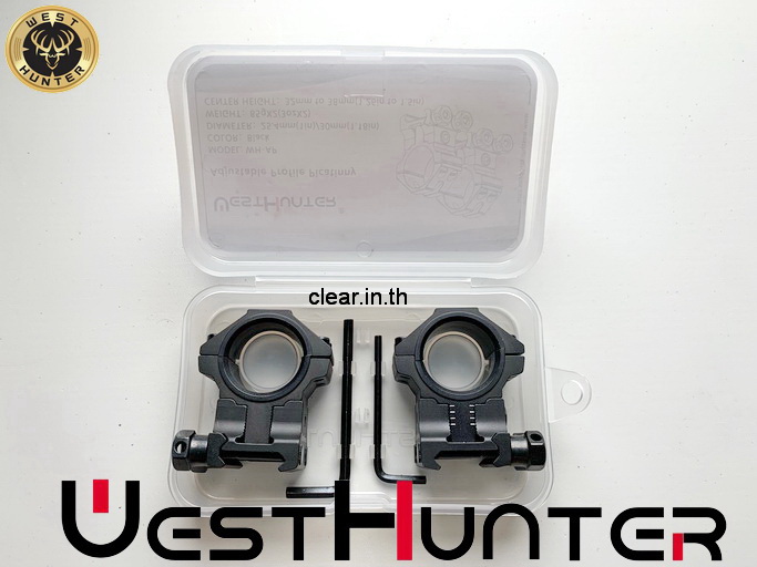 ขากล้องคุณภาพสูง ปรับสูง ต่ำใด้ ADJUSTABLE Profile Scope Mounts 20mm Picatinny Rail 25.4mm/30mm Universal Scope Rings Accessories