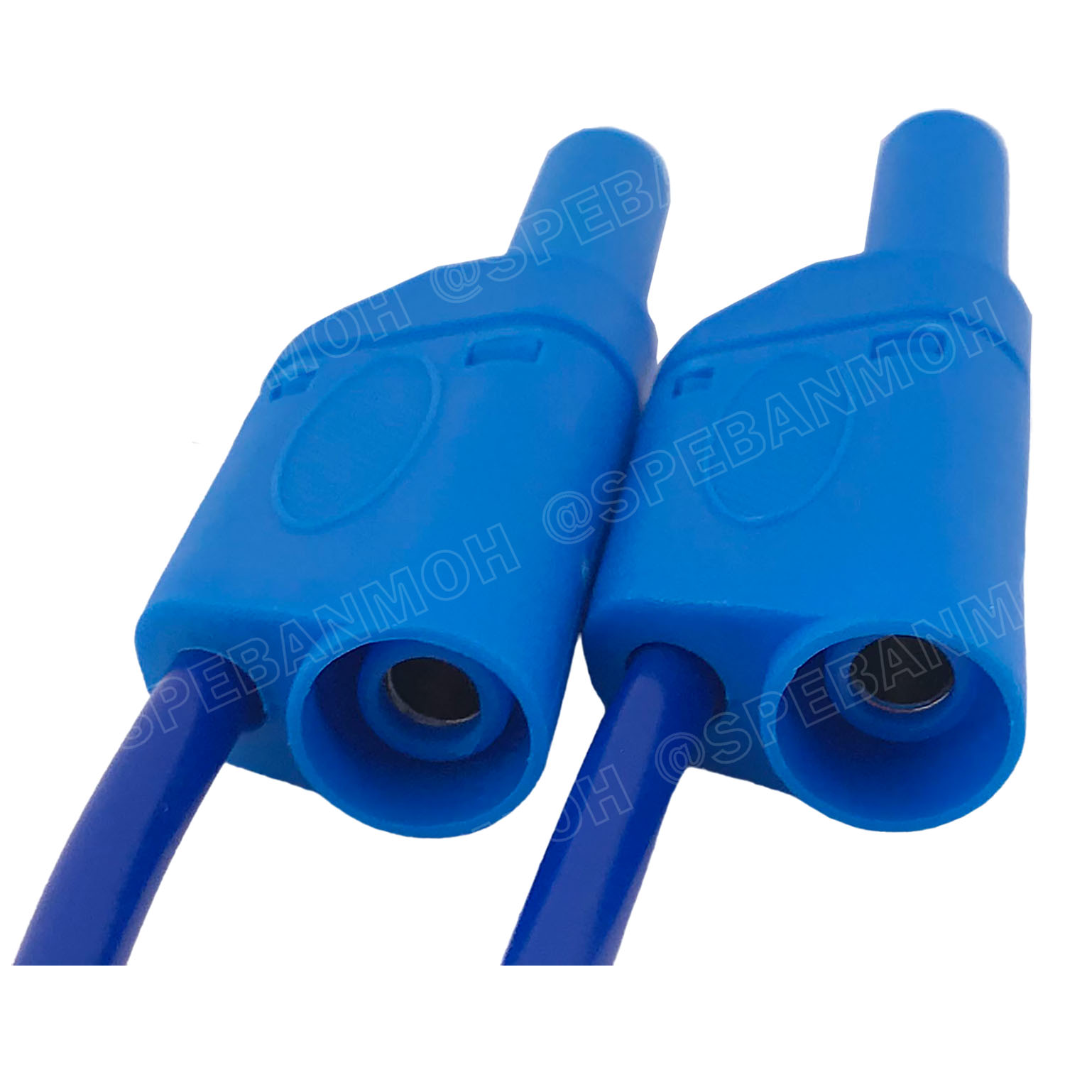 [ 1เส้น ] BNN-W-018 1M 4mm เลือกสี : สายเซฟตี้เทส Safety Test Lead สายบานาน่า พร้อมหัว ขนาด 4มิล 1.0 Sq.mm. 10A 1เมตร สายแทส สายพร้อมหัวบานาน่า Banana Plug with wire บานาน่าปลั๊ก สายปลั๊กกล้วย ปลั๊กกล้วย พร้อมสาย สายไฟเทส สายซัพพลาย สายพาวเวอร์ซัพพลาย