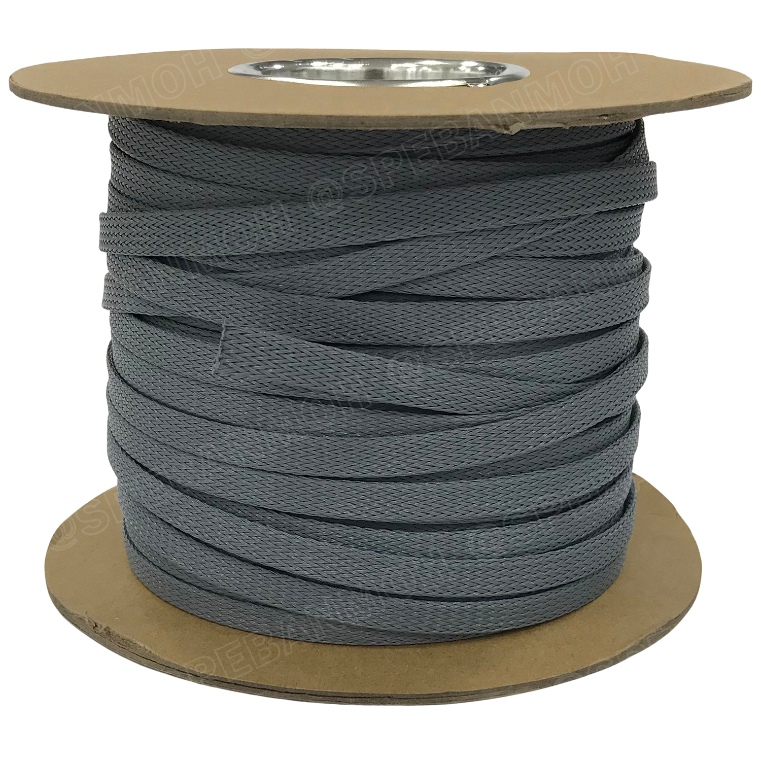 [ 3เมตร ] CS-GRY-08mm สายถักหุ้มสายไฟ สีเทา Grey ขนาด 8มิล Expandable Braided Cable Sleeving ปลอกหุ้มสายไฟไนล่อน อย่างหนา ทนความร้อน Cable Sleeving ปลอกหุ้มสายไฟไนล่อน เก็บสายไฟ อย่างหนา ทนความร้อน ท่อเก็บสายไฟ ปลอกตาข่ายหุ้มสายไฟ สำหรับเก็บสายไฟ รถยนต์ ร