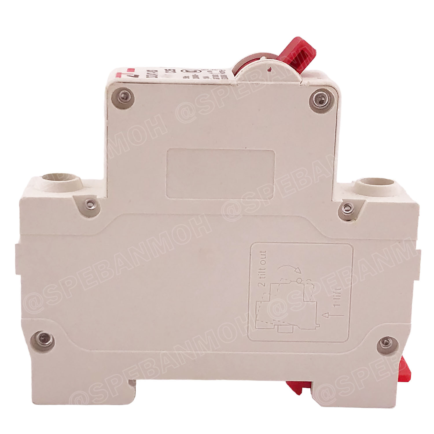 DZ47-63-1P 25A เบรกเกอร์ ลูกย่อย ยึดรางปีกนก 1P 25A AC Circuit Breaker เบรกเกอร์ตัดไฟเกิน 1โพล 25แอมป์ คัดเอาท์ ป้องกันกระแสเกิน Overload ป้องกันการลัดวงจร Short circuit เบรกเกอร์ตัดไฟ เบรกเกอร์ลูกย่อย Ac Circuit Breaker ไฟบ้าน 230V/400V AC มินิเซอกิตเบรก