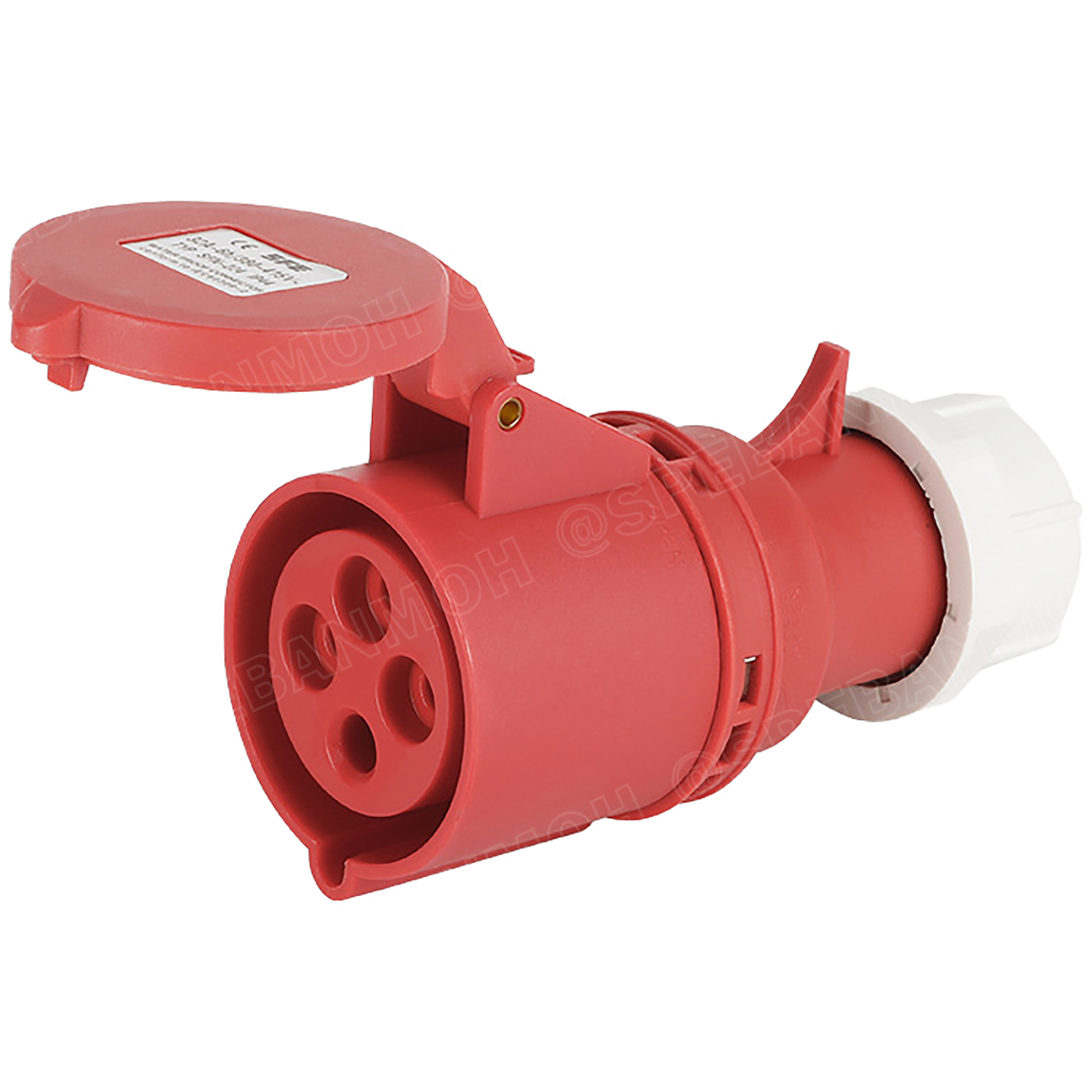 [ 1 ชิ้น ] SFN Power Plug IP44 ตัวเมียต่อสาย Female Inline ปลั๊กอุตสาหกรรม ขนาดใหญ่ กระแสสูง High current Female for Connect to Cable ขั้วต่อไฟฟ้าขนาดใหญ่ คอนเน็คเตอร์กันฝุ่น ระดับIP44