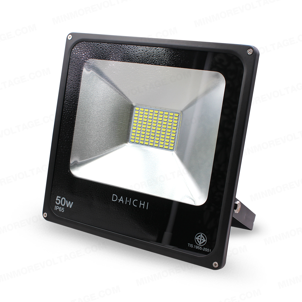 โคมฟลัดไลท์ 50w แสงขาว/Daylight กันน้ำ ประหยัดพลังงาน รุ่น Spotshine ยี่ห้อ DAI-ICHI
