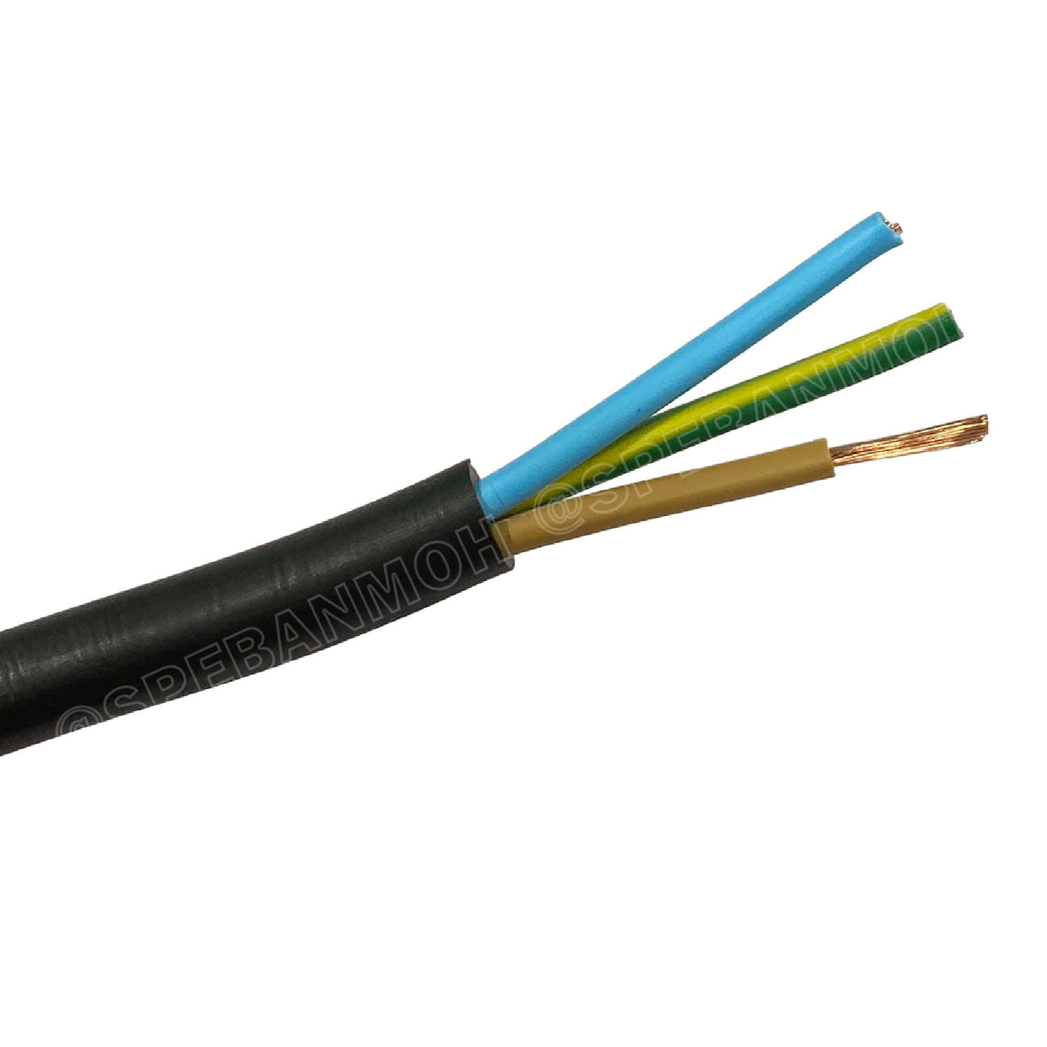 [ 100 เมตร ] VCT-G 2X1.5/1.5 สายคอนโทรลและสายอ่อน 3Gx1.5 mm2 Flexible annealed copper IEC53-G VCT 2C+GRD VCT 3คอร์ VCT 3C X 1.5 สายVCT สายไฟเมน สายไฟบ้าน สายปลั๊ก VCT AC Power Cable สายพาวเวอร์ สายดำ VCT Cable สายไฟ วีซีที กราวด์ สายอ่