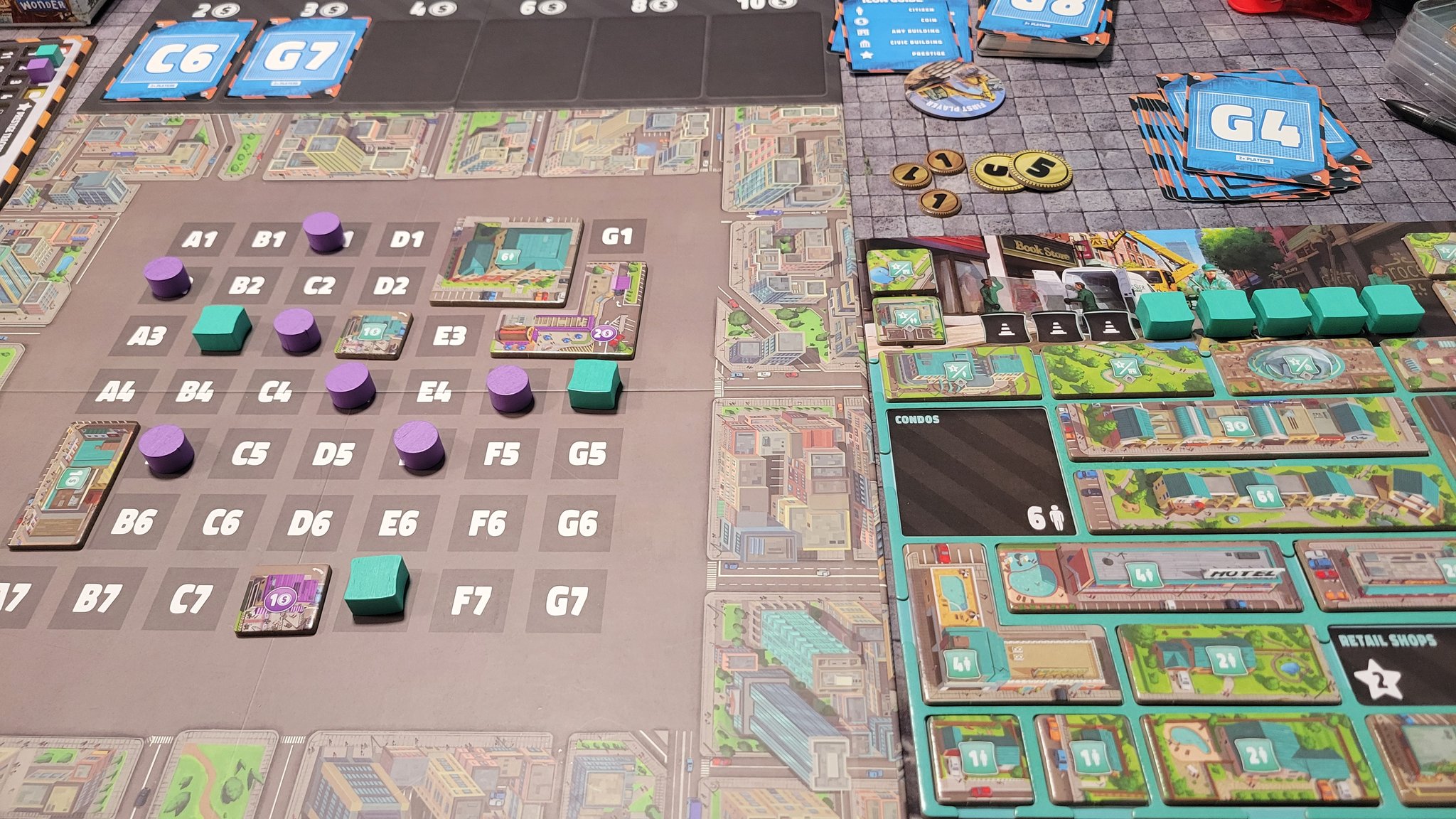 Foundations of Metropolis บอร์ดเกมของแท้