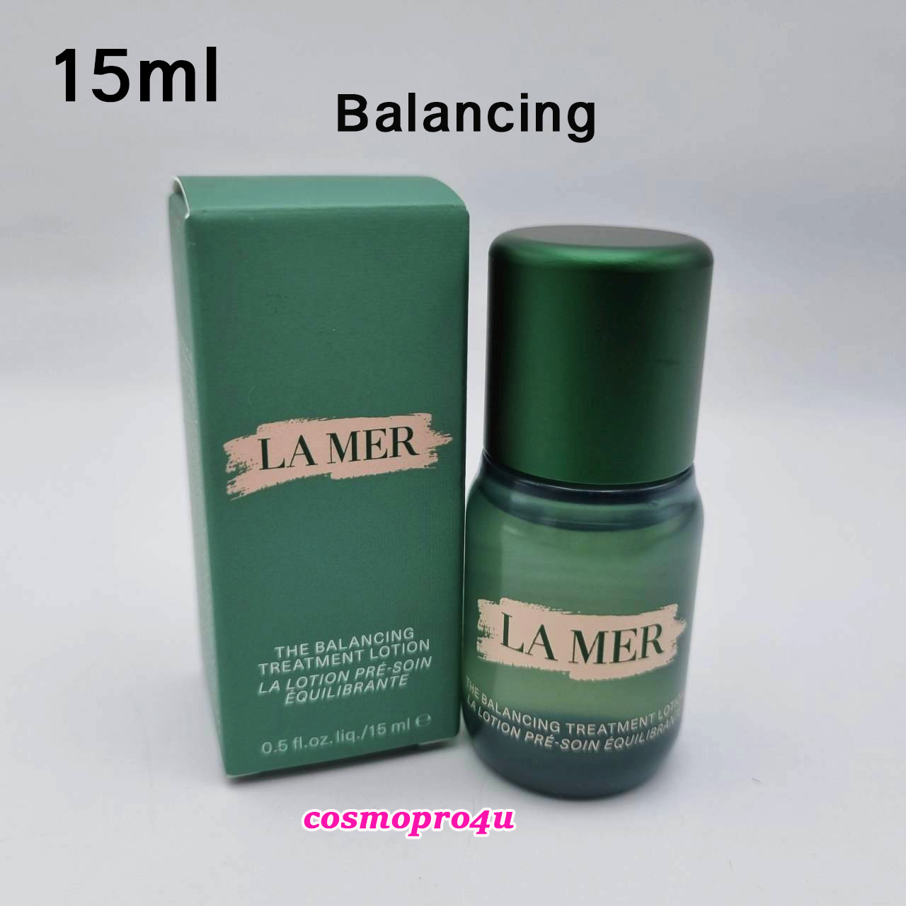 ทรีทเมนต์ น้ำตบ ลาแมร์ LA MER The Balancing Treatment LOTION 15ml มีกล่อง ของเคาน์เตอร์ มีฉลากไทย