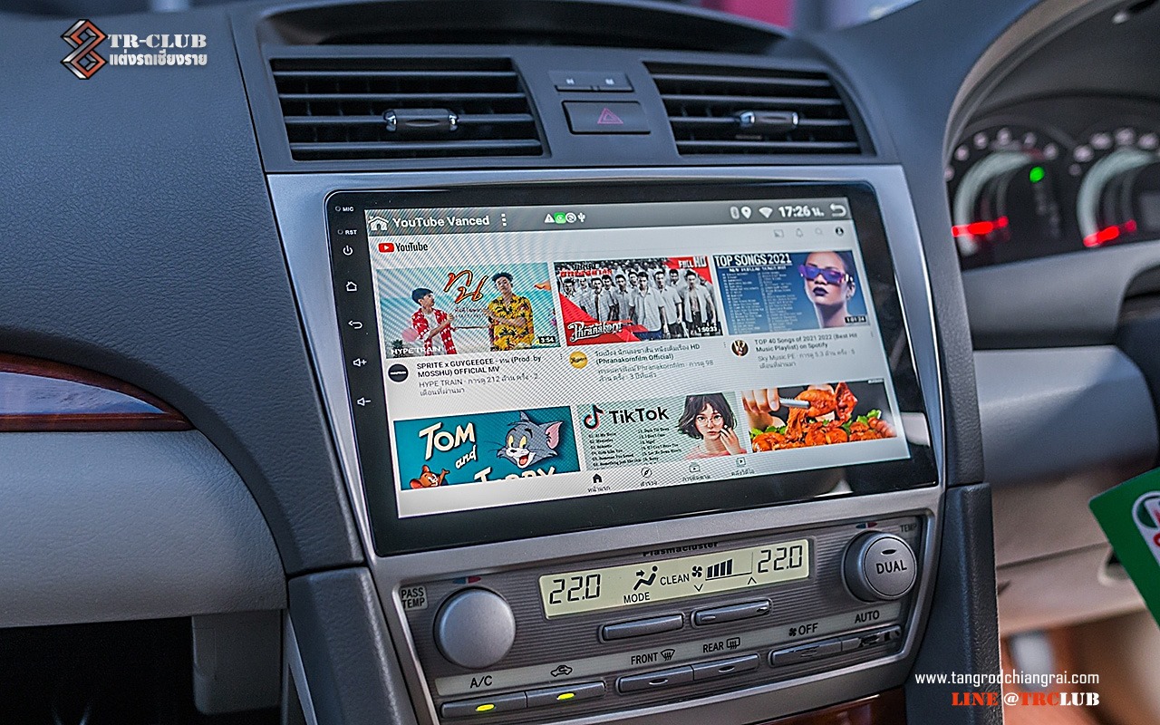 จอเอนดรอย 9-10" ตรงรุ่น CAMRY 2007-2011