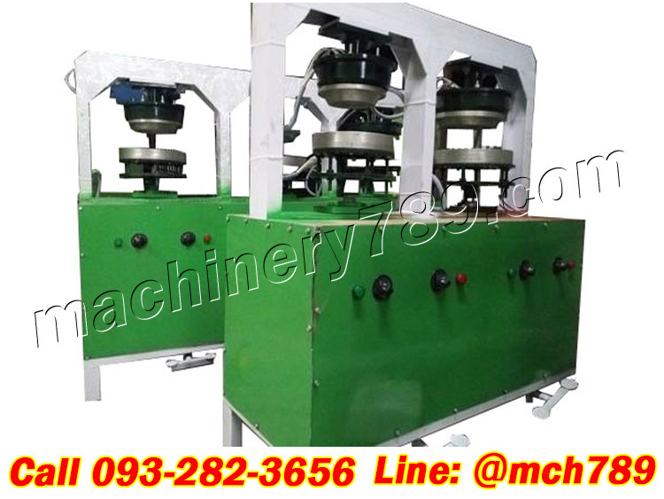 เครื่องอัดกาบหมากกึ่งอัตโนมัติ รุ่น MC-02 เครื่องขึ้นรูปจานกาบหมาก เครื่องทำจานกาบหมาก Semi Automatic Leaf Plate Making Machine