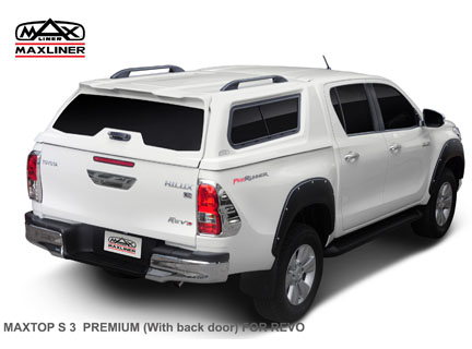 รุ่น Maxtop S3 พรีเมี่ยม Toyota Revo 4 ประตู ปี 2015+