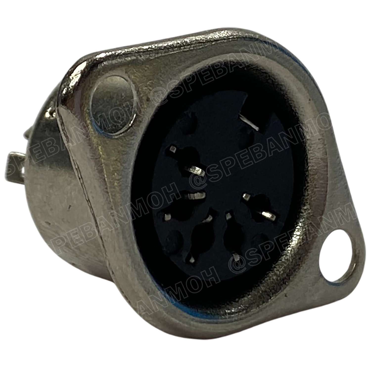 [ 1 ชิ้น ] DIN-JM-5P ปลั๊ก DIN เมียติดแท่น 5ขา แจ็คตัวเมีย Female DIN Connector 5Pin Socket ซ็อกเก็ต ปลั๊กแจ็คเชื่อมต่อ ปลั๊กดิน Din Plug 5P แจ็คเยอรมัน ปลั๊กไมค์ประชุม MIDI Power Source Plug Audio AV Connector อะแดปเตอร์