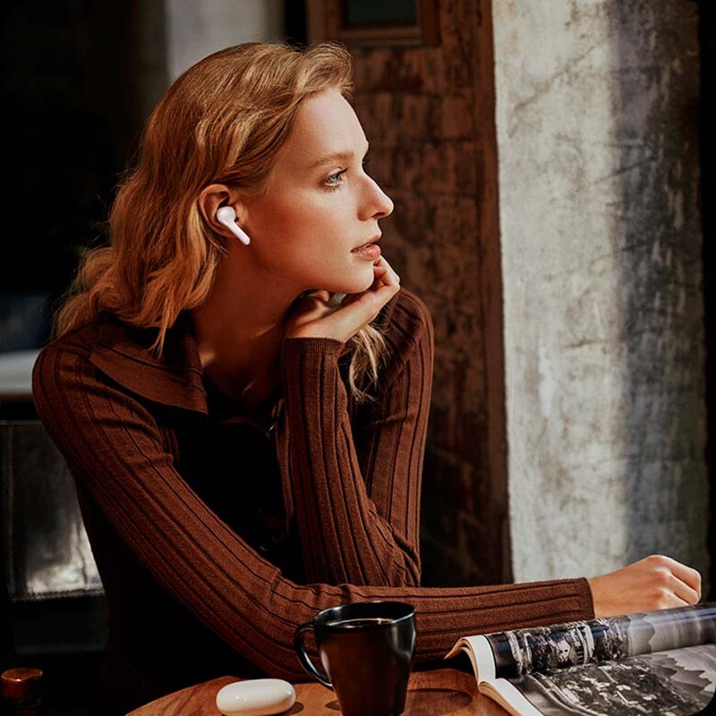 Xiaomi Buds 3 ระบบตัดเสียงแบบ Hybrid Active Noise Cancelling สูงสุดที่ 40dB สินค้ารับประกัน 1 ปี