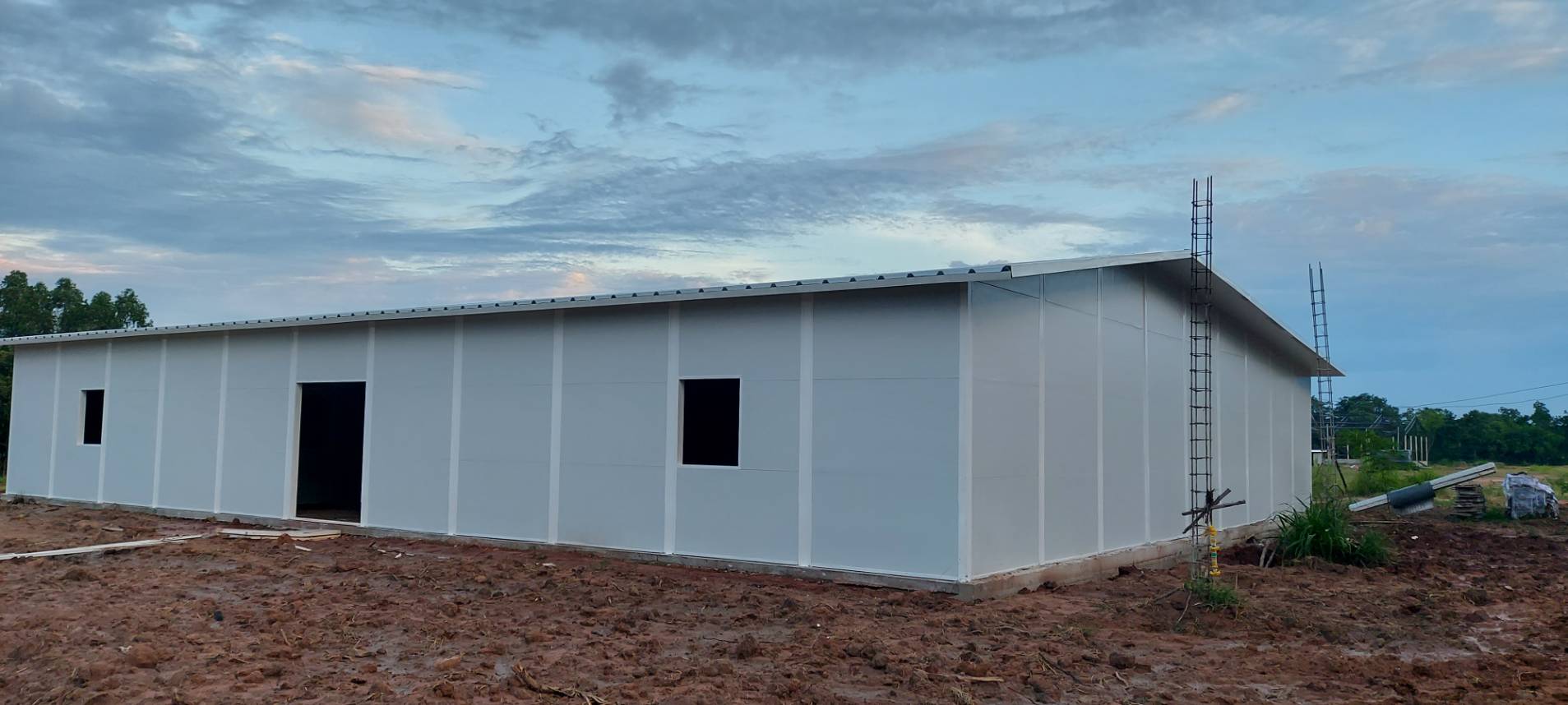 ห้องแล็บปฏิบัติการน็อคดาวน์ 17x21เมตร