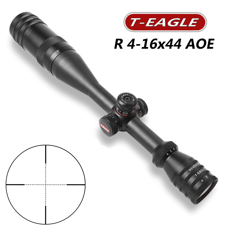 กล้องติดปืน กันน้ำ กันกระแทก T-EAGLE R 4-16 X 44 AOE SCOPE